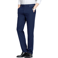 SHANSHAN杉杉休闲裤男春夏商务百搭纯色父亲节实用经典休闲舒适长裤 藏青色 29 /【90-95斤】