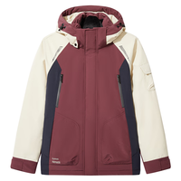 卡宾男装 三防90鸭绒羽绒服2024秋冬可拆卸帽外套保暖城市轻户外 酒红色74 50