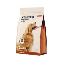 京东京造 全价鸡肉味成犬粮10kg大型犬小型犬金毛泰迪拉布拉多