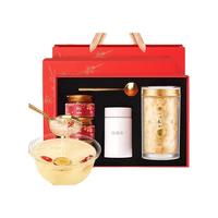 福东海有机银耳礼盒80g白木耳红枣红枸杞冰糖即食冲泡早餐银耳羹