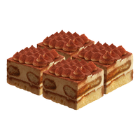 中粮香雪 提拉米苏蛋糕动物奶油蛋糕 冷冻糕点零食甜品聚会休闲下午茶 提拉米苏110g*4