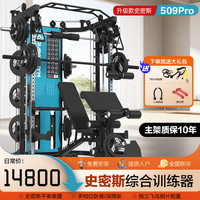 康强 史密斯机BK509/3058移动飞鸟综合训练器健身器材龙门架举重床深蹲卧推杠铃架 升级版