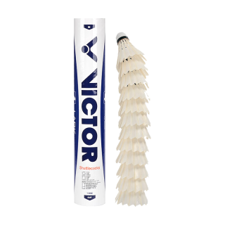 VICTOR 羽毛球练习级羽球稳定耐打12只装LARK4