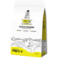 诚实一口 P40 PLUS 零肉粉全期猫粮 1.5kg