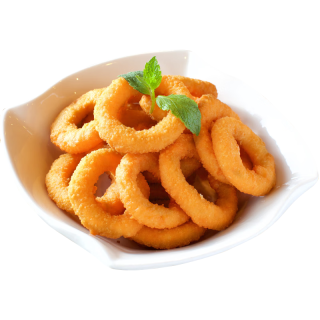 正大 鸡肉鸡米花 半成品炸鸡 方便菜食品 休闲食品 早餐空气炸锅食材 鸡肉洋葱圈280g*5袋