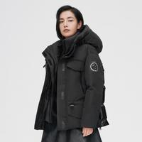 波司登 【好物】冬季极寒连帽女士防风派克装面包服保暖鹅绒服