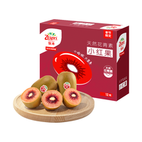 佳沛 新西兰红心奇异果12粒礼盒装（赠10枚黄天鹅可生食鸡蛋）