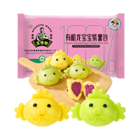 九洲丰园 有机龙宝宝紫薯包198g/6只