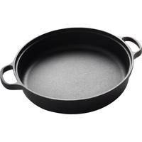 生铁煎锅加厚铸铁平底锅铁锅电磁炉燃气灶适用老式家用不粘锅