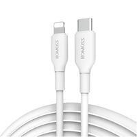 罗马仕PD快充数据线27W适用于苹果iPhone14/12/13ProMax手机20W闪充电线器头套装加长XRTypeC转Lightning