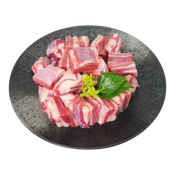东来顺 内蒙古羔羊原切羊肋排切块1斤 羊寸排烧烤炖煮食材 清真