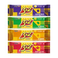 康师傅 3+2苏打夹心饼干零食下午茶柠檬+奶油+蓝莓+香草巧克力味 500g