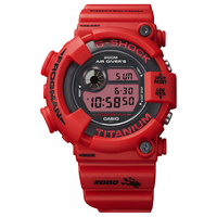 卡西欧(CASIO)G-SHOCK蛙人30周年限量款 防水手表防震防磁运动男士手表 GW-8230NT-4PR【红色本命年】