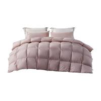 富安娜（FUANNA）羽绒被芯70白鹅绒被冬季加厚保暖被子 鹅绒四季被-曼塔玫瑰 1.2m(152*210cm)