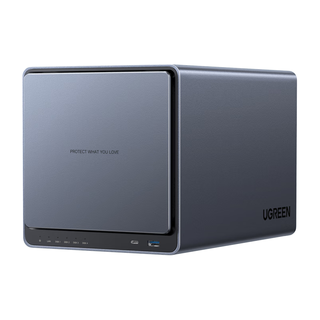 UGREEN 绿联 私有云DX4600 Pro 8G版16T四盘位Nas网络存储硬盘服务器
