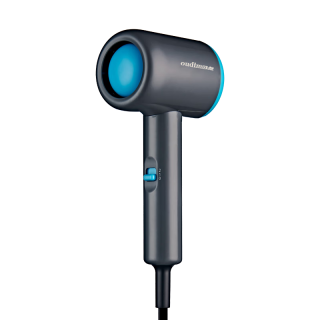 欧点 学生小功率校园吹风机 2档风温+宿舍可用 蓝灰 800W