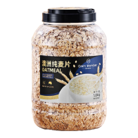 移动端、京东百亿补贴：1号会员店 澳洲燕麦片 1.8kg/桶 即食冲饮谷物代餐营养早餐膳食纤维