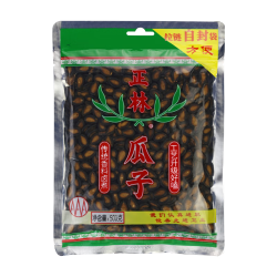 正林 3A黑瓜子500g/袋五香味西瓜子坚果炒货（新旧包装随机发货）