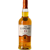格兰威特 13年 初填美国橡木桶 苏格兰 单一麦芽威士忌 700ml 进口洋酒