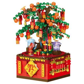 ZHEGAO 哲高 QL0987 新春音乐盒：发财树