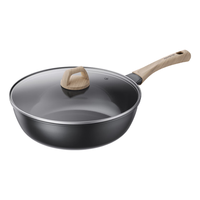 九阳(Joyoung)炒锅不粘锅0氟陶瓷不粘炒菜锅家用不粘炒锅燃气电磁炉通用 30cm 0氟陶瓷不粘锅 30cm