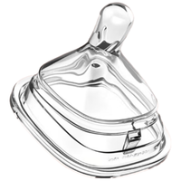 IPCOSI 葆氏 适合hegen奶瓶奶嘴配件婴儿宽口径赫根奶嘴