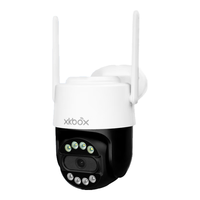 XKBOX4G监控摄像头免流家用户外高清手机远程360度无死角农村高清防水夜视全景可对话旋转