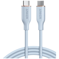ANKER安克 充电线双头type-c适用iPhone15promax手机iPad电脑华为小米安卓苹果硅胶快充数据线