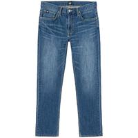 Lee726标准中腰直脚蓝色五袋款秋冬男士直筒牛仔裤休闲潮 中浅蓝(裤长31) 31(130-140斤可选) 31 (130-140斤可选)