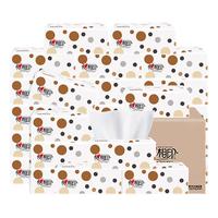 心相印纸巾抽纸 家用实惠装整箱3层100抽餐巾纸卫生纸面巾纸抽心心相印 3层 100抽*24包 【柔软亲肤】