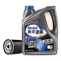 美孚(Mobil)京东养车速霸2000保养单次卡 SN 5W-30 4L12个月可用 4L单次卡