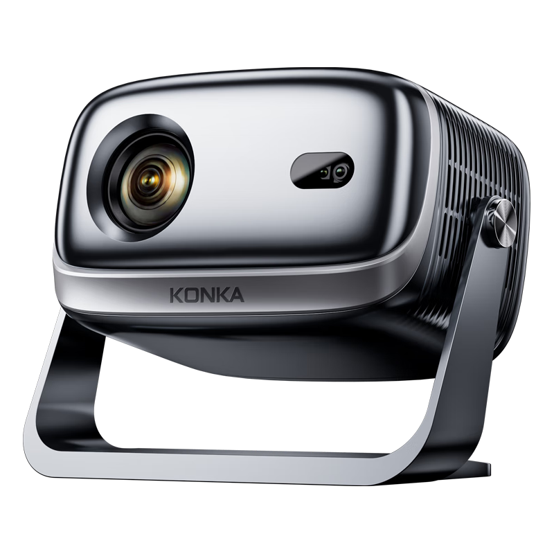 康佳（KONKA）智能云台投影仪家用宿舍卧室专用投影迷你便携投影机手机投屏器投影到墙上高清带幕布智能家庭影院 【C9重磅新品】2025新款 巅峰之作 超越期待