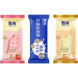伊利 冰淇淋巧乐兹经典 四个圈苦咖啡大布丁雪糕 冰激凌冰棍批发 伊利雪糕6口味 共2630克