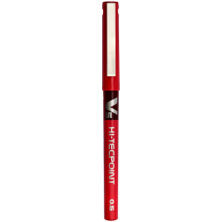 百乐 BX-V5 拔帽中性笔 红色 0.5mm 单支装