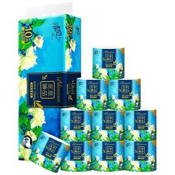 清风 花萃卷纸200g27卷