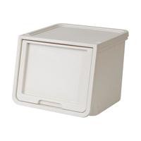 爱丽思 收纳箱塑料大号前开式翻盖