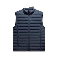 Bananain 蕉内 氢气301A男士羽绒马甲轻薄羽绒服圆高领修身防风 10110470111v2 高领款 岩石蓝 XL