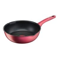 特福 不粘锅炒锅26cm 红钻系列炒菜锅法国制造G26277厨房热门