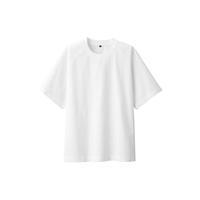 無印良品 MUJI（無印良品 ）男式 凉感 圆领短袖T恤 舒适凉爽 男夏装t恤 ACC25A3S 白色 XL (180/104A)