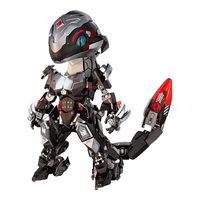 JAKI 佳奇 国潮系列 BK001 十二生肖巳蛇机甲 银鳞机甲蛇