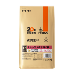 比瑞吉 优选系列 菊花枸杞子小型犬成犬狗粮 10kg