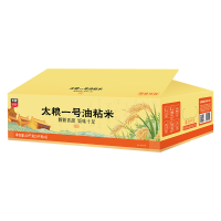 移动端、京东百亿补贴：太粮 一号油粘米 20斤 5kg*2箱装