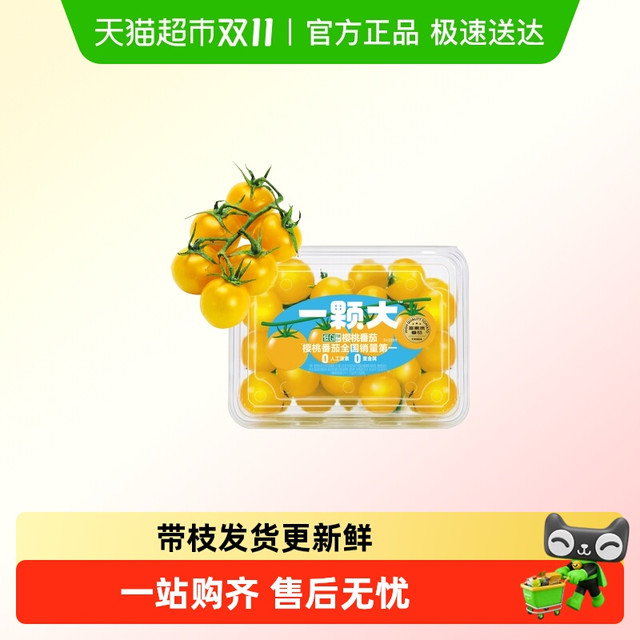 88VIP：一颗大 串收樱桃番茄 458g*2盒