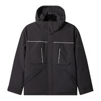 卡宾(CABBEEN)男装 90鸭绒羽绒服秋冬宽松保暖外套工装街头舒适H 煤黑色01 M /170/48