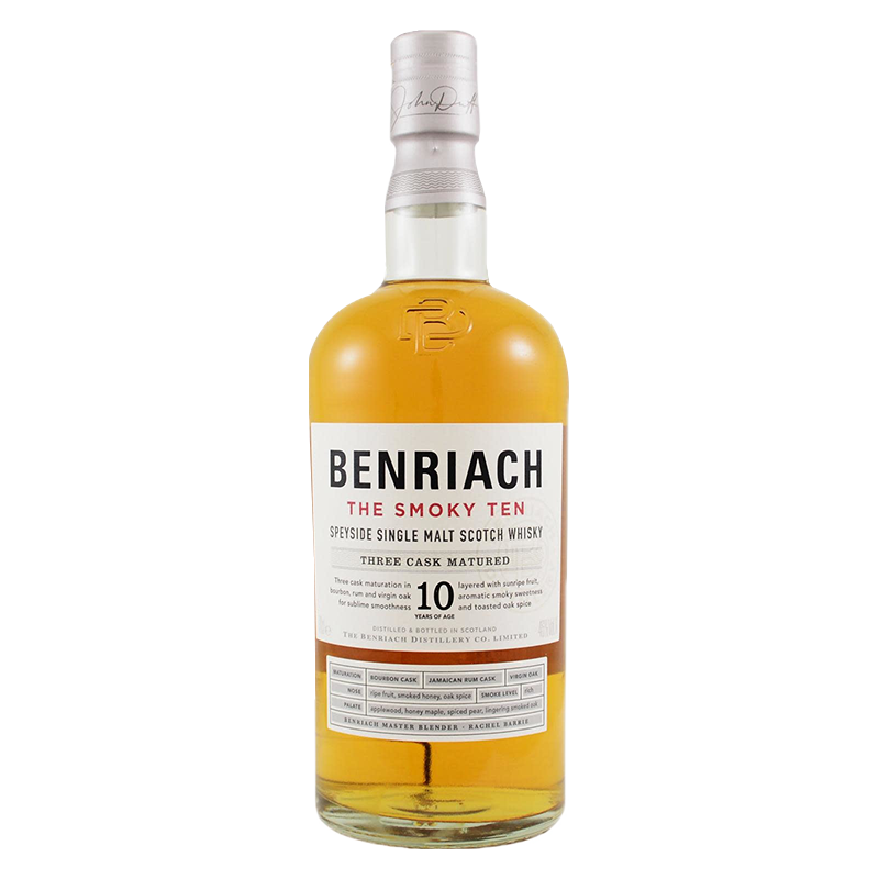  BENRIACH/本利亚克 烟熏味 苏格兰威士忌 礼盒  苏格兰斯佩塞 礼盒装 700-999mL 46%vol 其他 1瓶