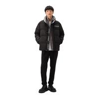 HLA海澜之家羽绒服男绒保暖宽松休闲外套男冬季 黑色71 175/92A L137~150斤