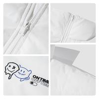 森马 Semir【75%绒子含量】冬季印花保暖立领特宽松运动休闲男羽绒服男款