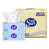太阳 SUN 抽纸 3层80抽36包(175*117mm)
