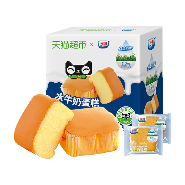 88VIP、今日必买：光明 联名定制水牛奶蛋糕410g