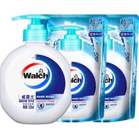  Walch/威露士 有效抑菌99.9% 洗手液套装  525ml+525ml*2 清香型